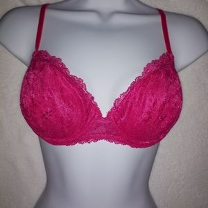 NEW NATORI BRA NO TAGS IN BRIGHT PINK SIZE 34C
